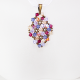 Symphony - Terence Rhombus S-Violet Organza - 1